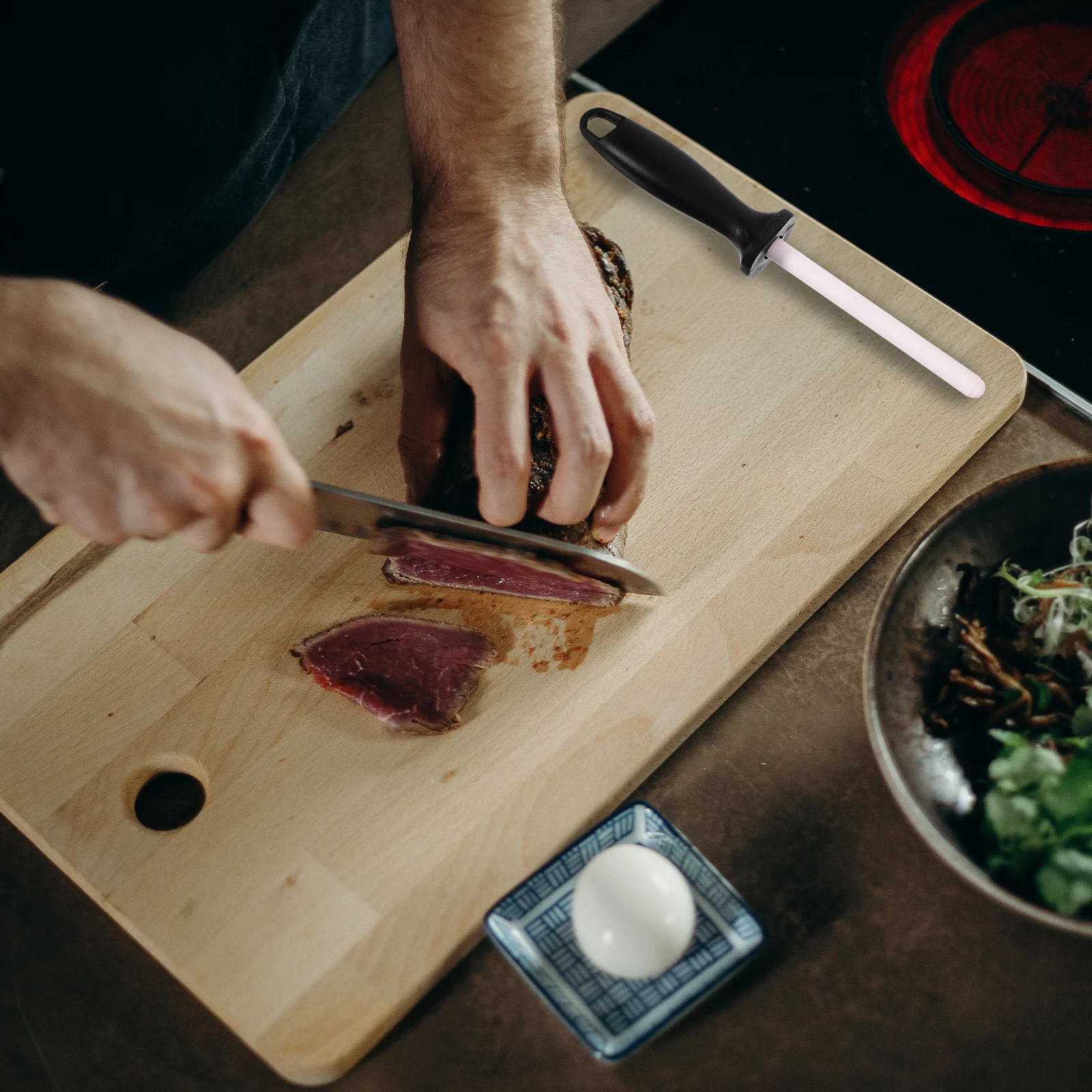 

Sharpening Rod For Knife Scissor Cutter Sharpener Tool Kitchen Accessories Multi-Function Wear-Resistant Portable Household