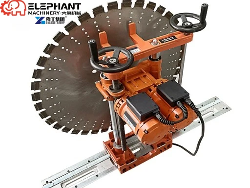 Heavy Duty Hydraulic Wall Saw Industrial Foundation Removal Underground Bunker Dismantling Machine