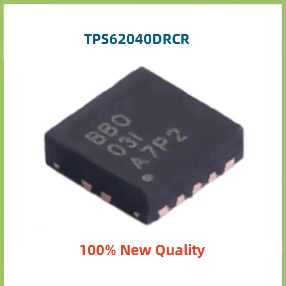 5Pcs 100% New Original  TPS63001DRCR BPU TPS63002DRCR BPV TPS62040DRCR BBO VSON-10 SON10 Chipset