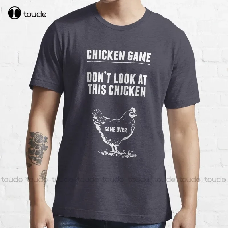 New Chicken Game T-Shirt | Funny Chicken Joke T-Shirt Pirate Shirt Women Cotton Tee Shirt Xs-5Xl Unisex Fashion Funny Tshirt