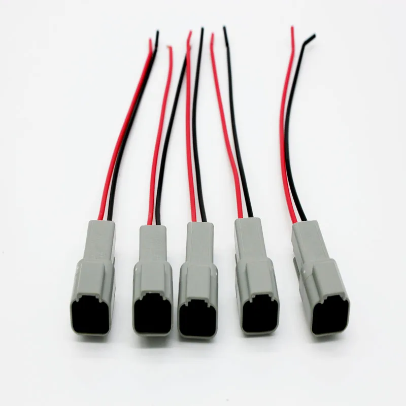 5x Deutsch DTP04-2P Sealed Waterproof Electrical Connector Plug Kits