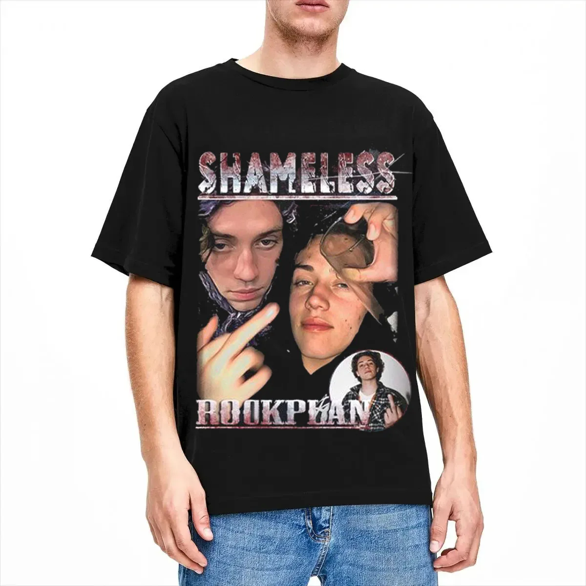 Shameless Person Breaks The Rules To Be A Real Man T-shirt Men's Short-sleeved Fashion Brand Super Popular Oversized T Shirt