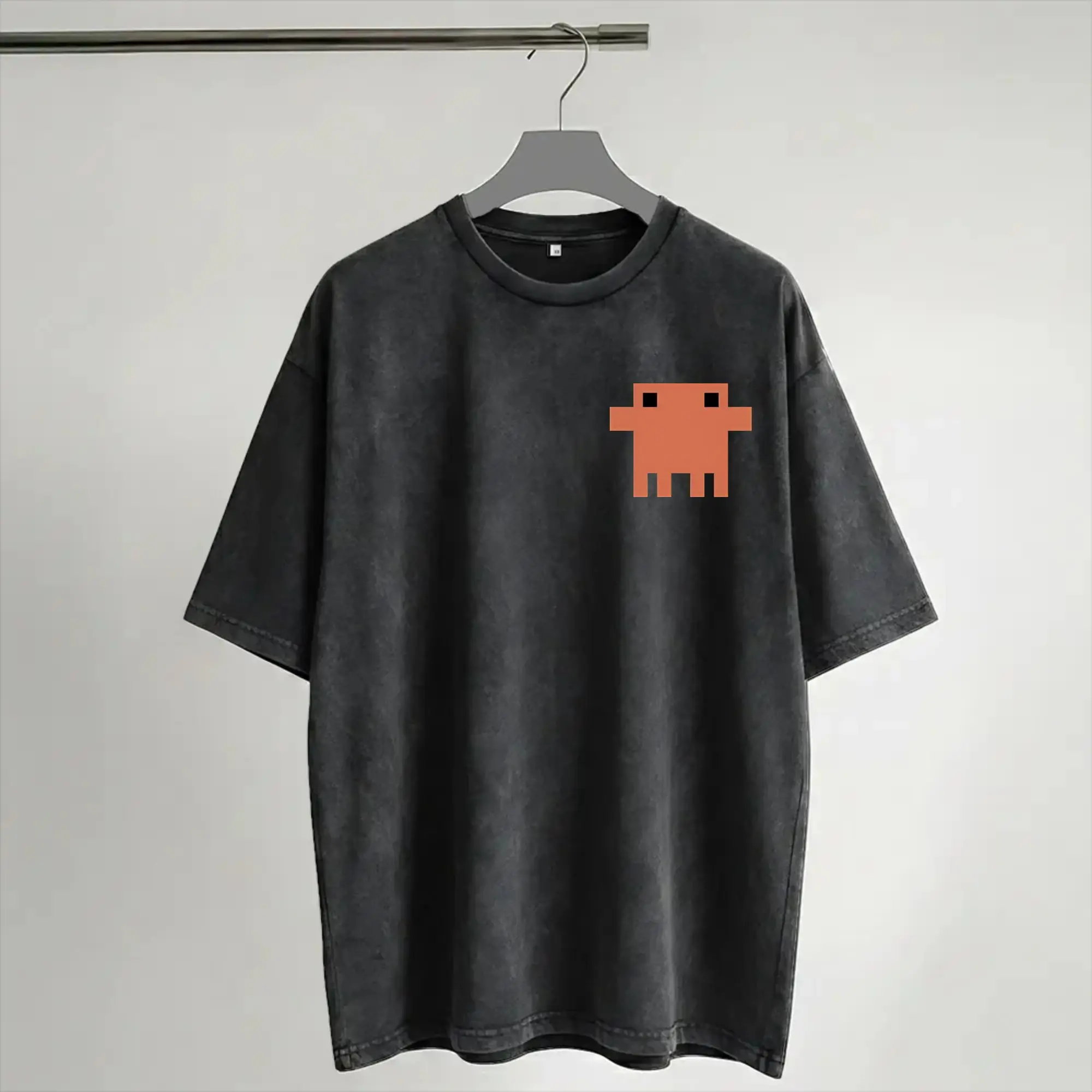Claude Code Outfit Washed T Shirts Men Women Streetwear Hip Hop T-Shirt Summer  Tees Tops Cotton