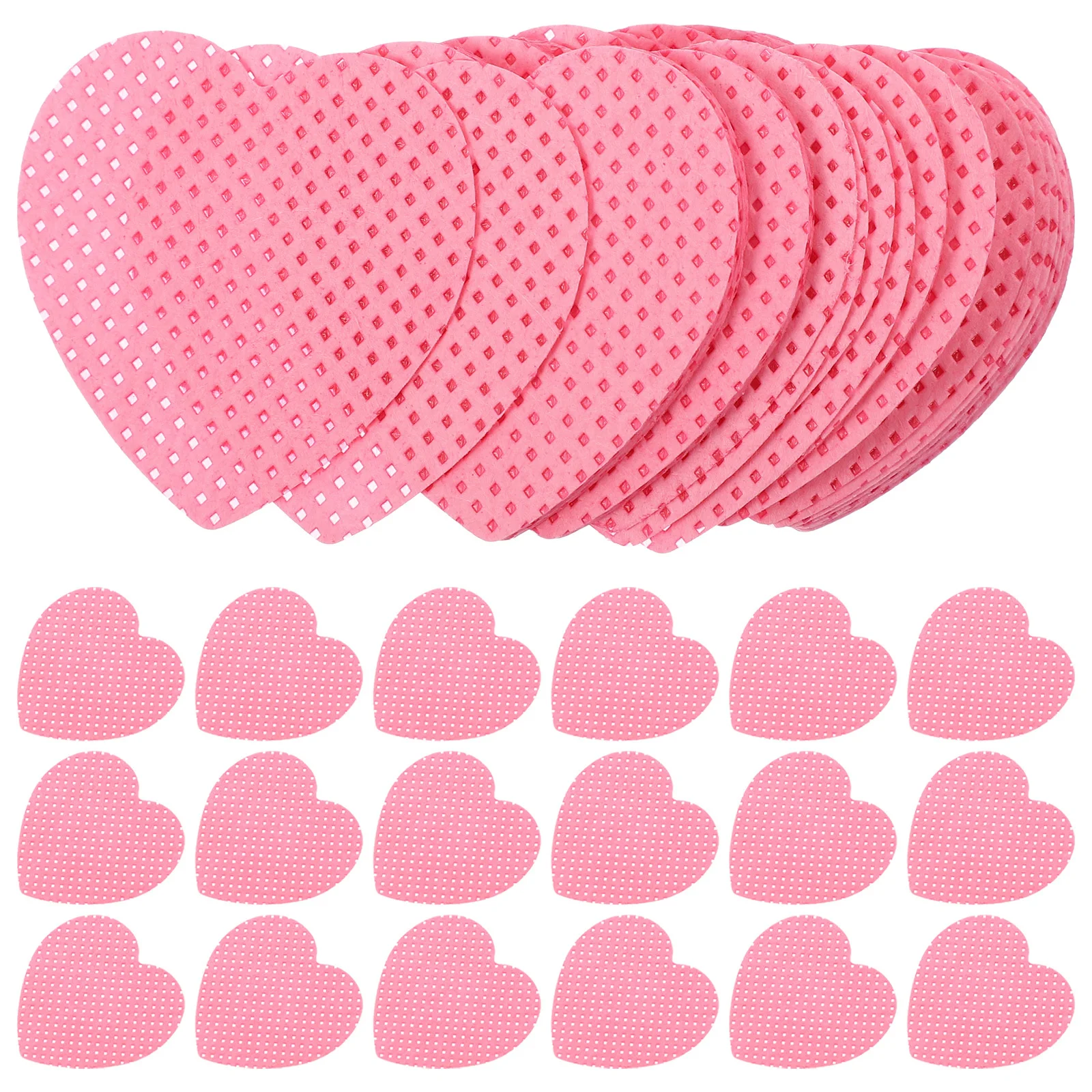 

200 Sheets Nail Wipes Heart Design Fast Effective Nail Polish Remover Pads Cotton Material Safe Remove Gel Polish Acrylic Nails