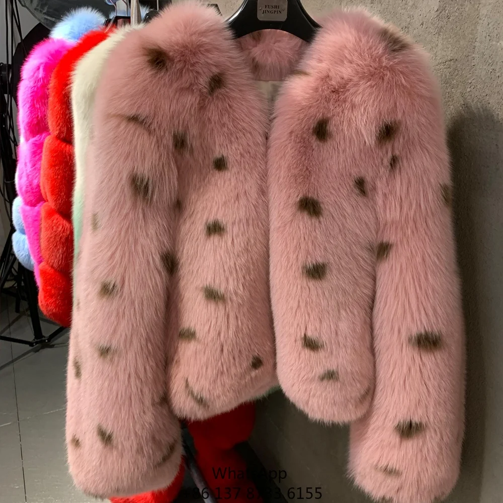 

Real Fur Jacket Lady Winter Real Fox Fur Coat Women Natural Fur Coat Women