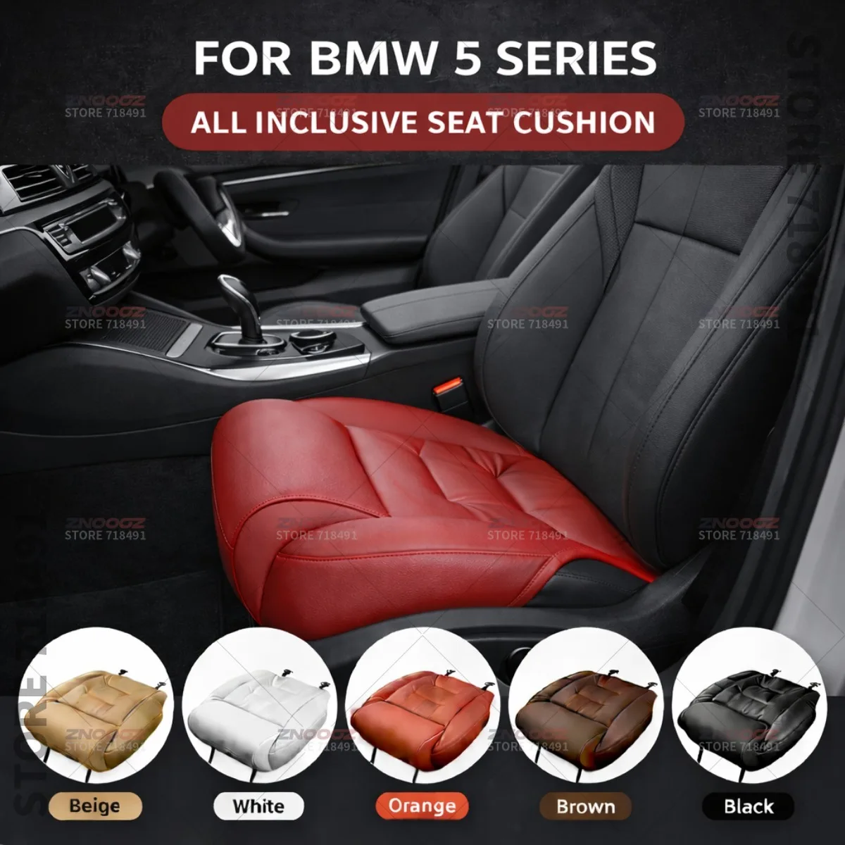 

Подушка-удлинитель для поддержки ног в сиденье автомобиля BMW 5 серии GT, накладка на сиденье из пены с эффектом памяти, аксессуары для интерьера