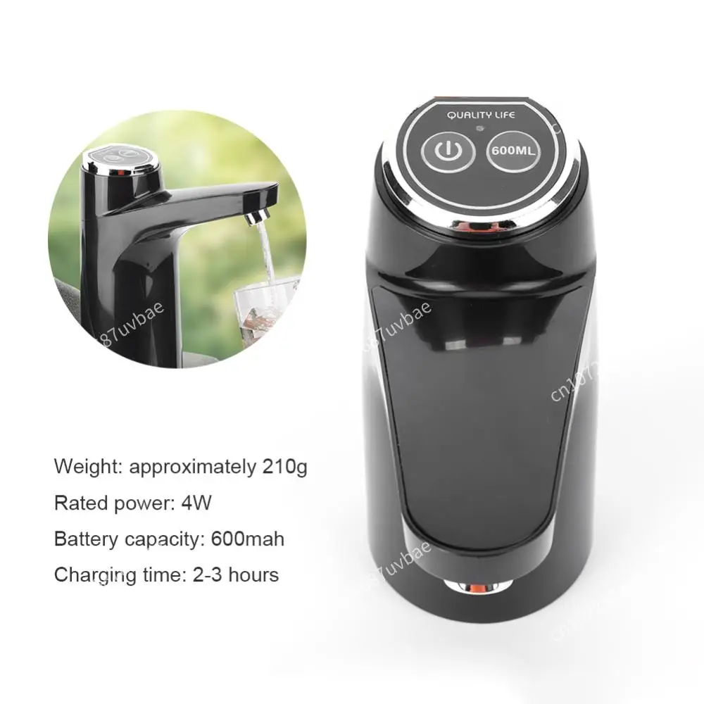 USB Rechargeable Electric Water Pump Automatic Dispenser For Camping Outdoor Bucket 4W High Efficiency 600mAh Battery Tool view 5