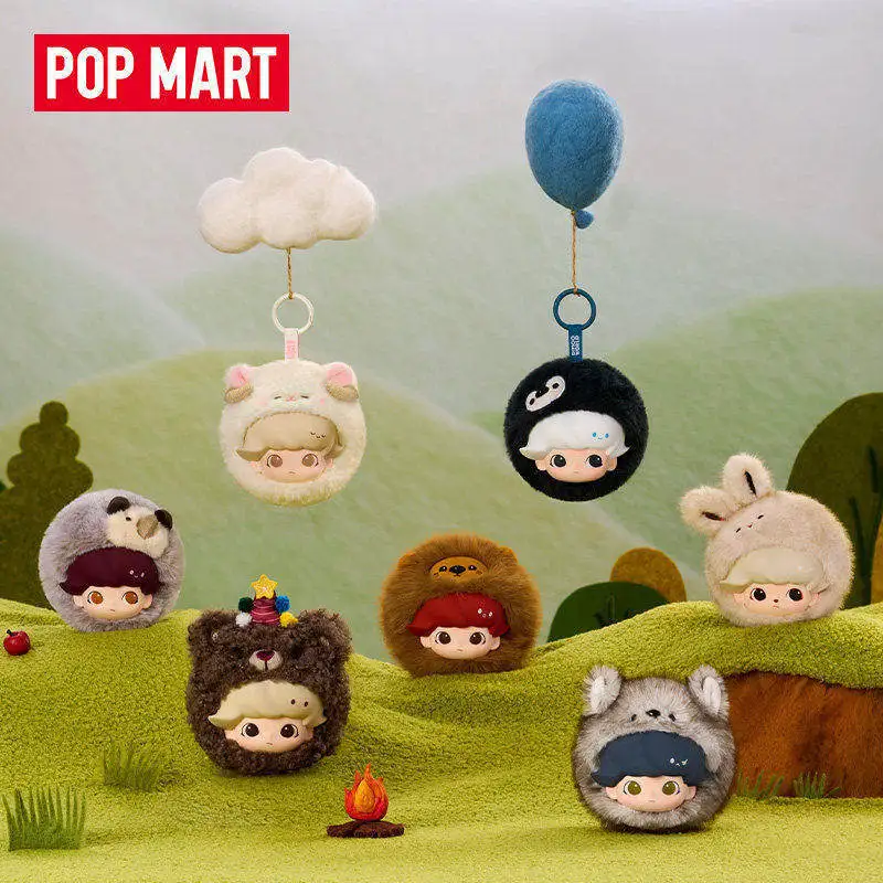 

Hot Pop Mart Dimoo The Secret Theatre Club Series Earphone Bag Blind Box Pendant Portable Storage Pouch Fashion Mystery Box Gift