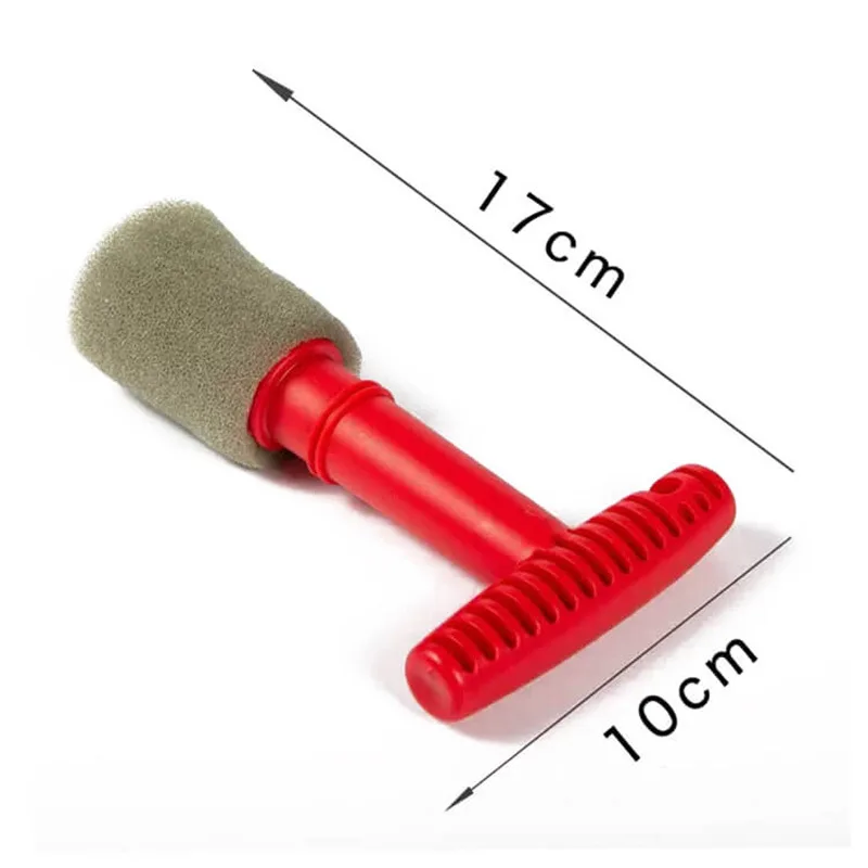 Nut brush processing embedded steel ring screw cleaning brush Cleaning tools Fine wash wheel ring screw brush fine car wash