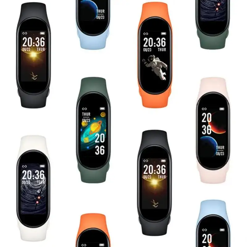 Mi Band 8 Smart Armband Herzfrequenz Blut Sauerstoff Sport uhr wasserdichte elektronische Armband Fitness