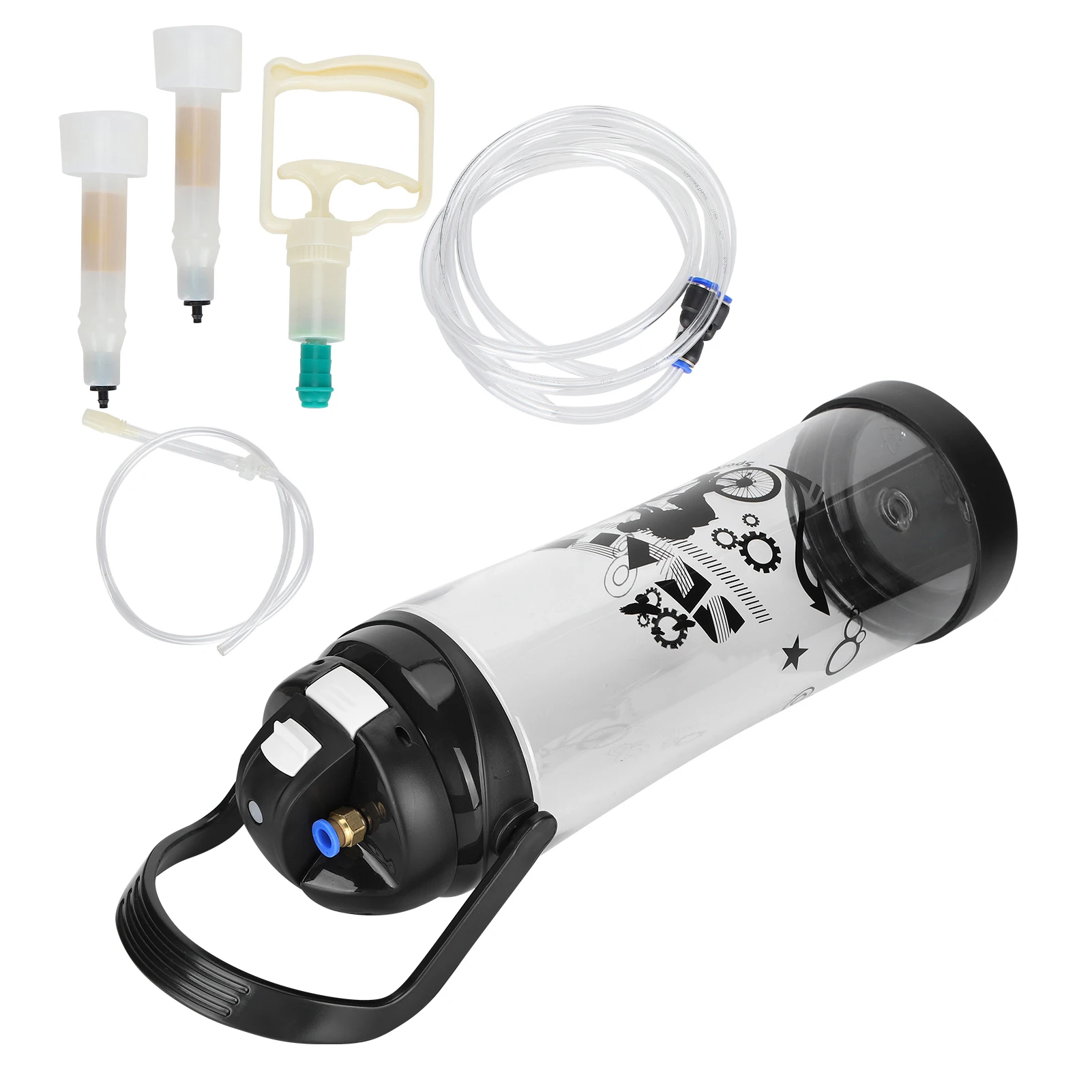 

Household 3L Milking Machine Kit Manual Operation Portable Sheep Goat Milking Machine