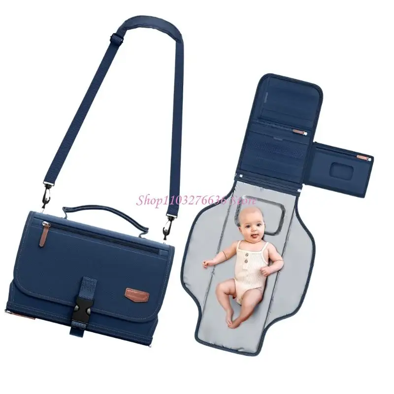 R6FD Foldable PVC Infant Diaper Changing Mat Large Size For Travelling Parents