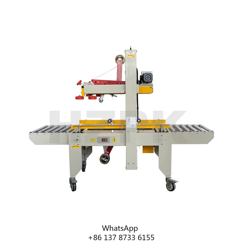 Semi Automatic Electric Carton Box Case Tape Band Sealer Sealing Packaging Machine Price