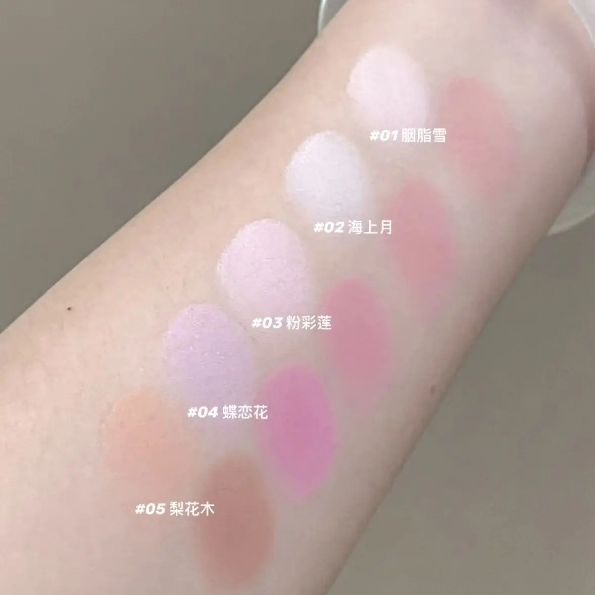 บลัชออน Flower Knows Butterfly Cloud Shoulder สองสี บลัชออนเนื้อแมทท์ ช่วยปรับผิวกระจ่างใส กล่องบลัชออนแบบนูนลาย แต่งหน้าให้ดูอ่อนเยาว์
