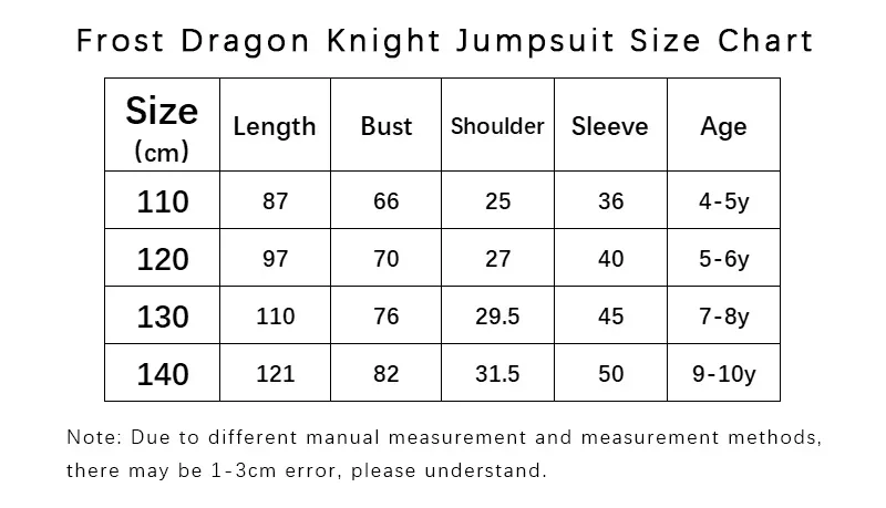 Sydanne New Kids Frost Dragon Knight Jumpsuit Masker Pak Cosplay Kostuum Jongens Dinosaurus Prestaties Kostuum Halloween Kostuum