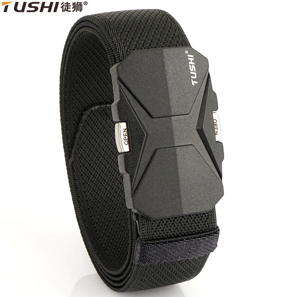 

TUSHI New Fashion Unisex Tactical Waist Belt Jeans Male Casual Men Women Belt Canvas Webbing Waistband Ceinture Femme Belts