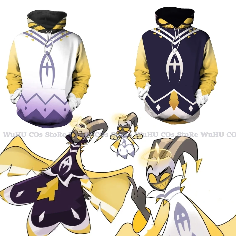 

Anime hasbin Adam Cosplay First Men Adam Cosplay Plus Size Adam Hoodie Uniform Hotel Cosplay Kids Women Men Cosplay Halloween