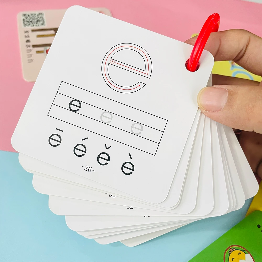 Juego de tarjetas de aprendizaje chino para niños pequeños, tarjetas de aprendizaje y educación, ayuda para profesores, enseñanza con Audio