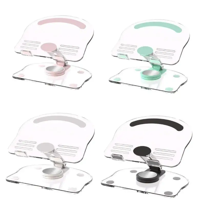 Support universel pliable pour téléphone portable, rotatif à 360 degrés, pour tablette, antidérapant, hauteur réglable pour IPad/iPhone