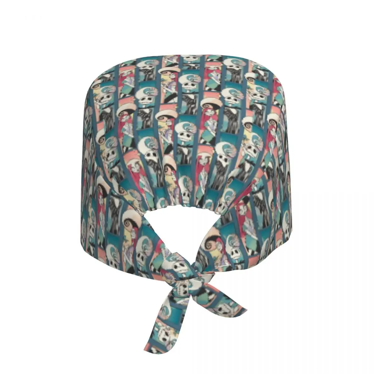 Рабочая кепка «Кошмар перед Рождеством» на заказ, унисекс, кепка-скраб из фильма Джека Скеллингтона, хирургическая шляпа, шляпа медсестры, скрабы