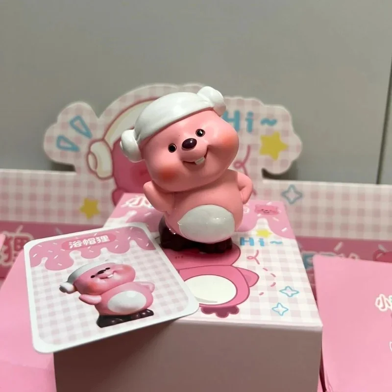 متوفر في المخزون صندوق أعمى كاواي ليتل سمور روبي عمل الشكل لطيف مكتب ديكور كلاسيكي تحصيل لعبة هدية سلسلة الحلي #3