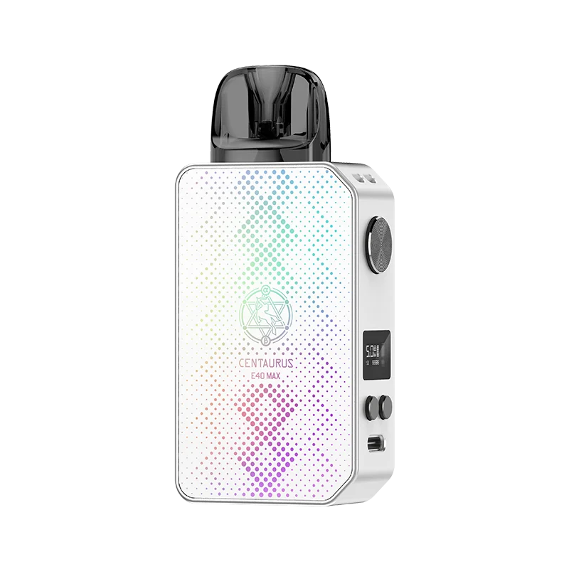 ชุดบุหรี่ไฟฟ้า Centaurus E40สูงสุด40W 1400mAh แบตเตอรี่3ml 0.3ohm/0.6ohm E PLUS ของแท้
