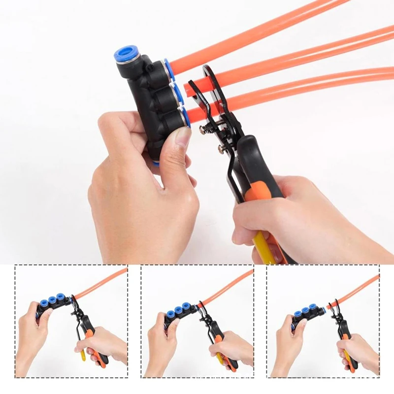 A49I-Pneumatic Disconnect Tool Disconnect Plier Set Push-to-Connect Pneumatic Fittings Removal Tool Quick Disconnect Air Hose - view 5