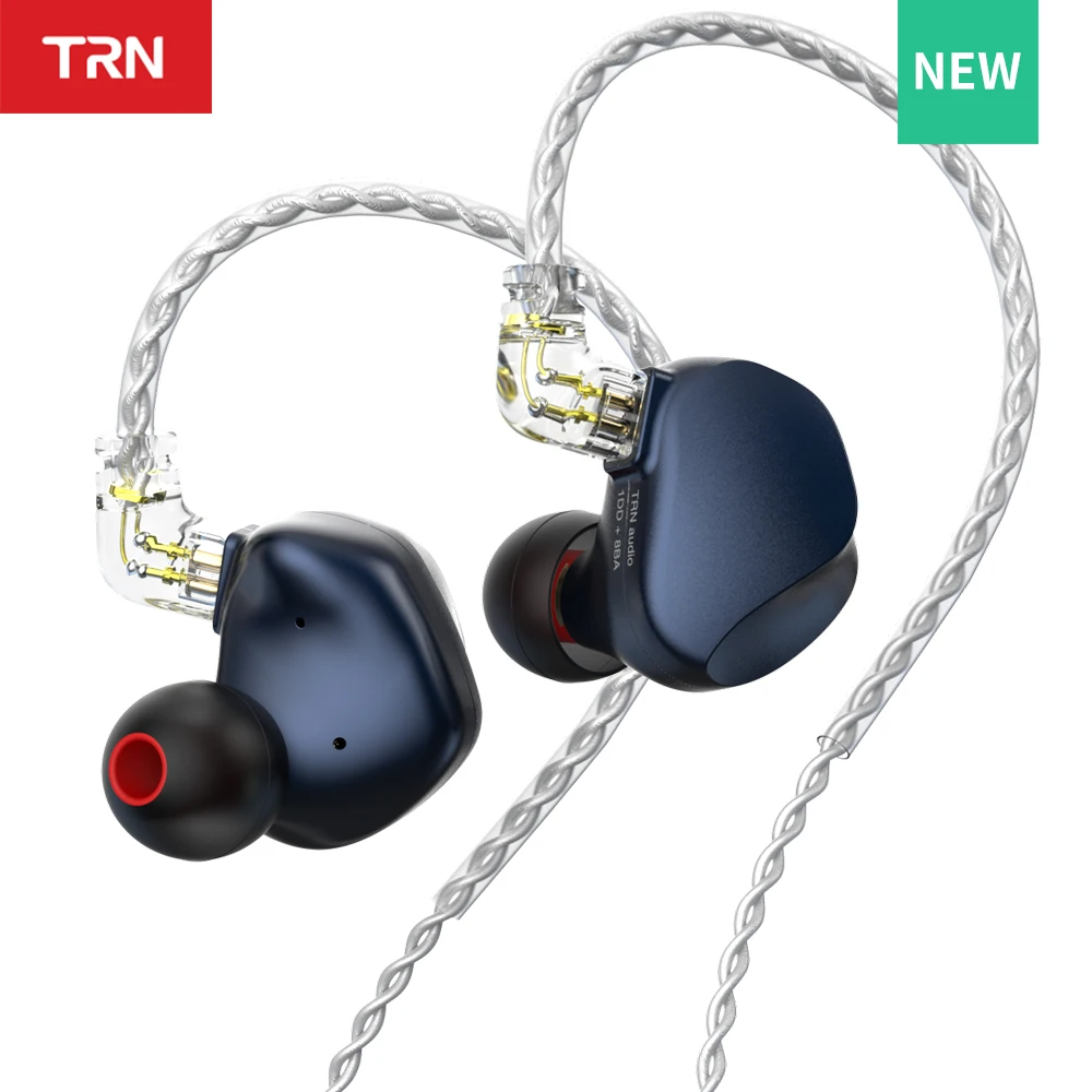 TRN VX PRO 8BA+1DD Hybrid Metal In Ear Earphone IEM HIFI DJ Monitor Running Sport Earphones EMA V90 BT30 BAX Kirin MT3 EMX ST5