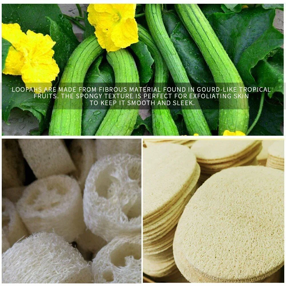 Bath Loofah Sponge Bath Wipes Plant Fiber Bath Towels Bath Supplies Body Scrubber Shower Cleaning Brushes