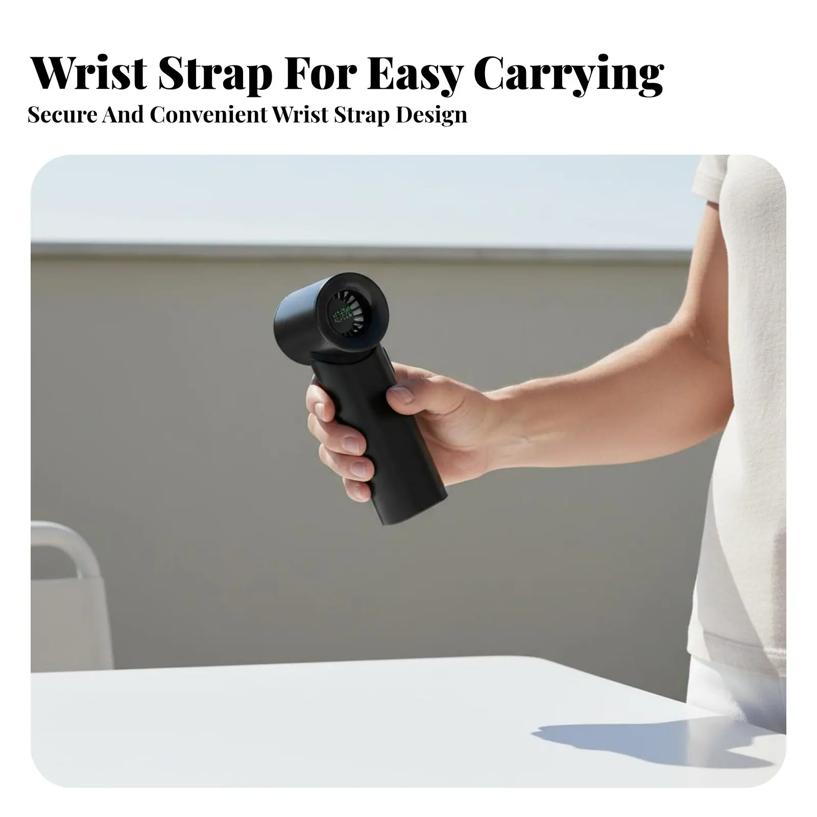 

Универсальный портативный мини-вентилятор USB с питанием от аккумулятора, 5 скоростей, бесщеточный двигатель, мощный воздушный поток