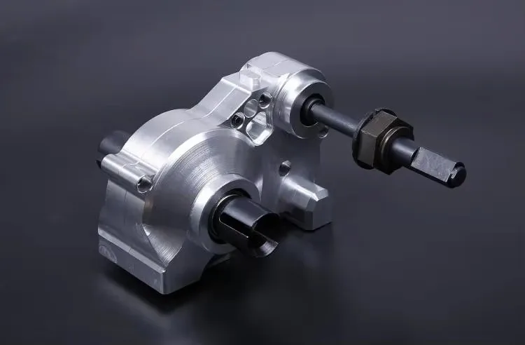 CNC-precisiebewerking van volledig metalen versnellingsbak met differentieel voor 1/5 ROFUN KM HPI BAJA 5B 5T 5SC