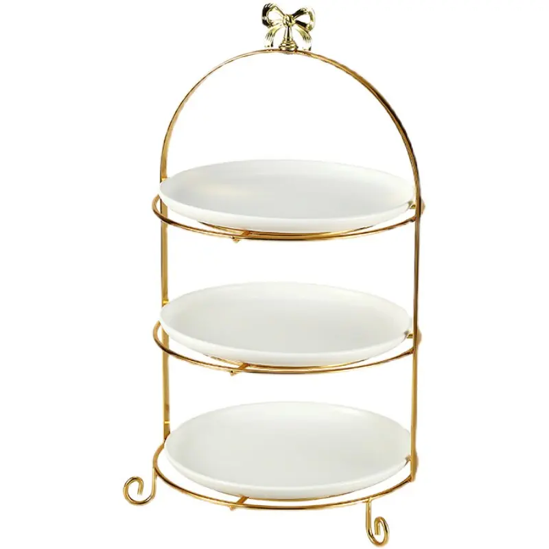Multi-layer cakes, dessert stands, display racks, afternoon tea, snacks, fruit plates