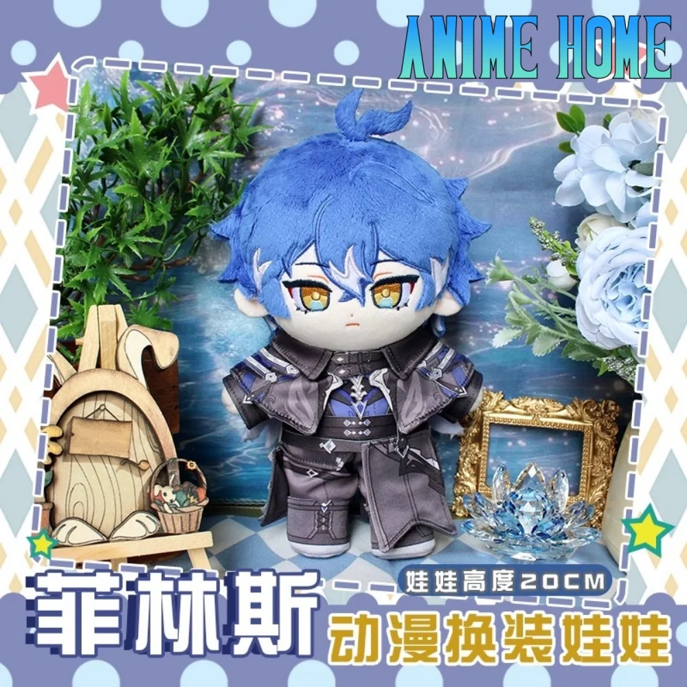 

Plushie Game Genshin Impact Flins 20cm Doll Toy Body Clothes Costume Dress Up Cosplay Gift Cute MK