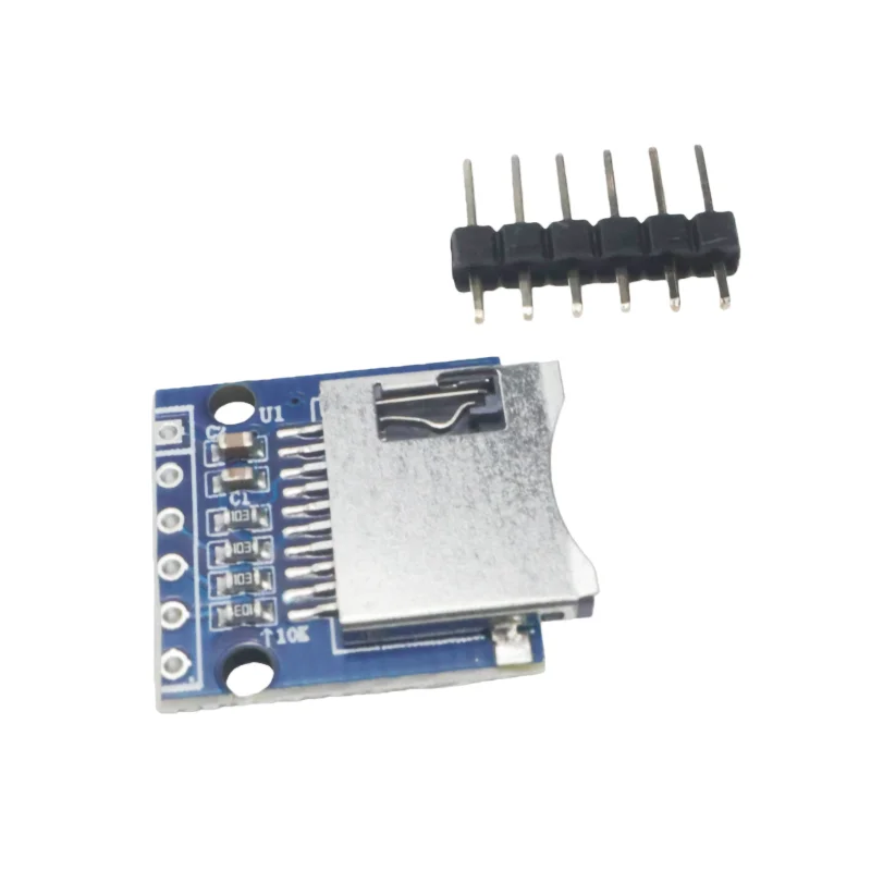 �y�Z�[�����zArduino�AESP32�p�}�C�N��SD�J�[�h���[�_�[���W���[�� |   3.3V SPI TF �X�g���[�W |   �w�b�_�[�͂͂񂾕t������Ă��܂���iDIY�j 1�`10��