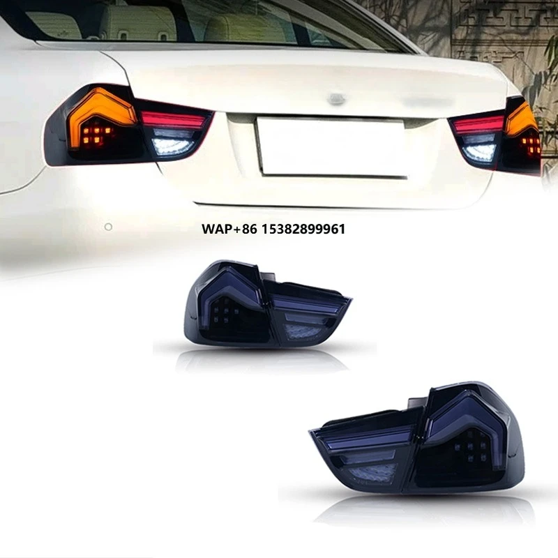FT Car Lights for  3 Series E90 Taillights 2009-2012 Upgrade LED Tail Lamp Dynamic Turn Signal Light Car Taillights Assembly