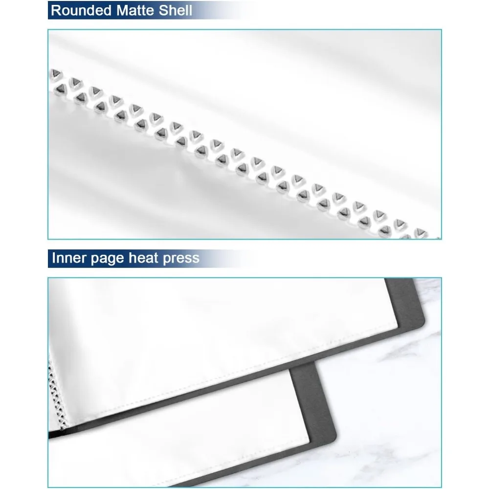 مجلد محفظة للعمل الفني محفظة الفن الموثق 2 حزم 9 "x 12" التجريبي كتاب مجلد المحفظة السوداء مع طبقة رقيقة واقية الموثق واي فاي