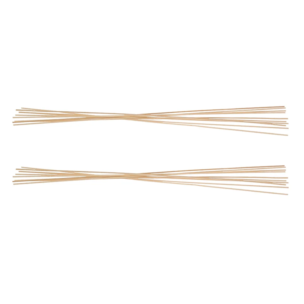 20 Stück Bambusstäbchen, vorgeschnitten, flach, leicht, robust, Drachenrahmen, Stangen, Bastelbedarf für DIY-Drachenherstellung, Kinder im Freien