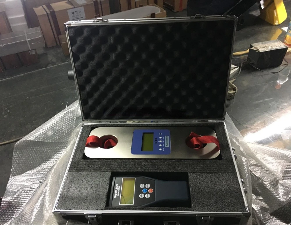 Electronica dynamometer/wireless load cell for weight water bag