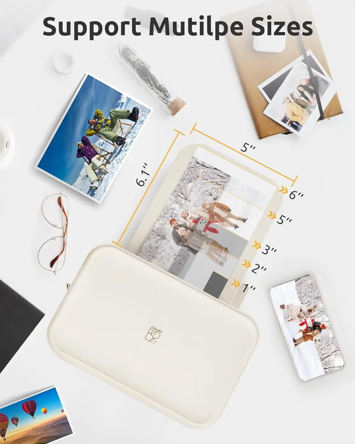 HPRT CP4100 300 DPI Wireless Instant Photo Printer 2