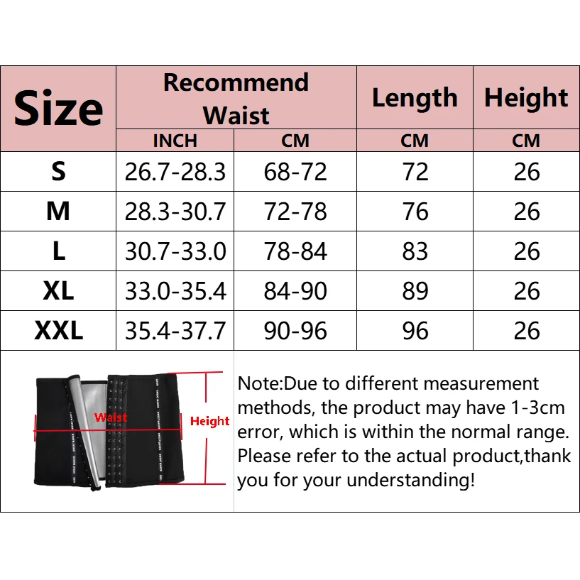 Women Sauna Sweat Belt Sweat to Lose Weight Slimming Sheath Woman Flat Belly Waist Trainer Corset Tummy Control Body Shapers