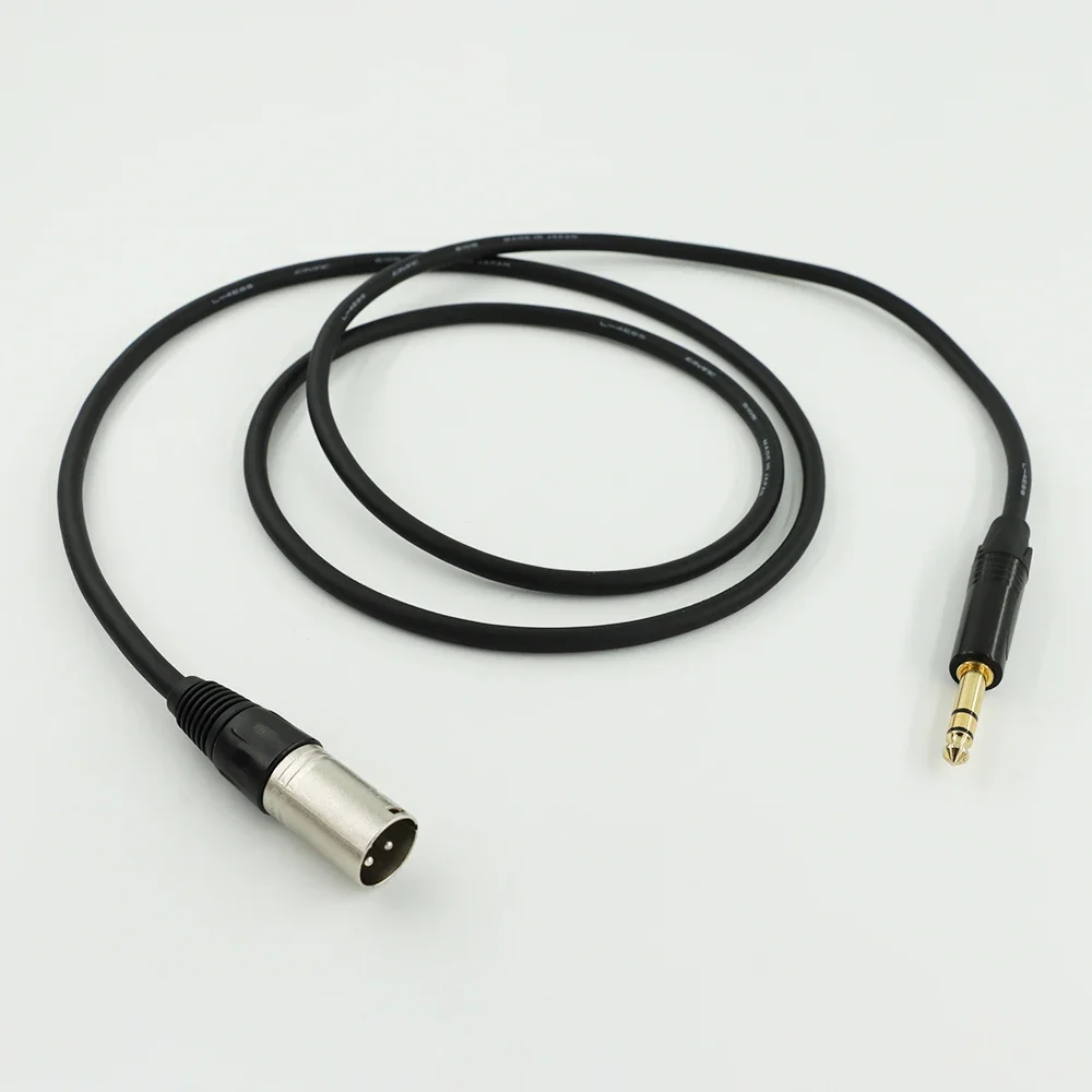 Japan Carare big three core to Canon Gong, Canon to 6.5 condenser microphone monitor speaker cable