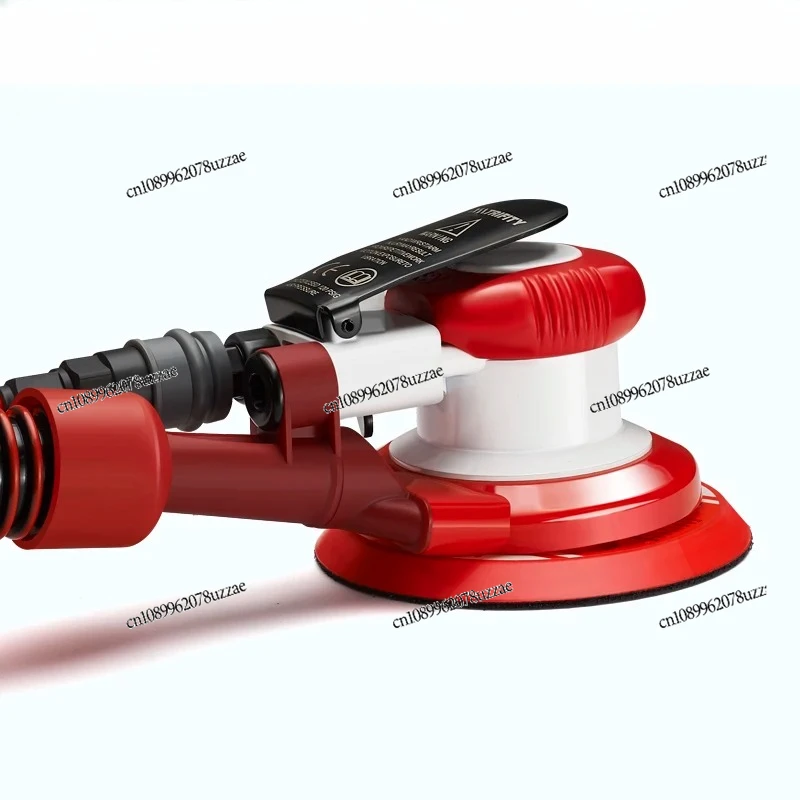 Pneumatic Grinder 5 Inch Sandpaper Dry Grinder Head Industrial Grade High Speed Small Waxing Polishing Vacuuming