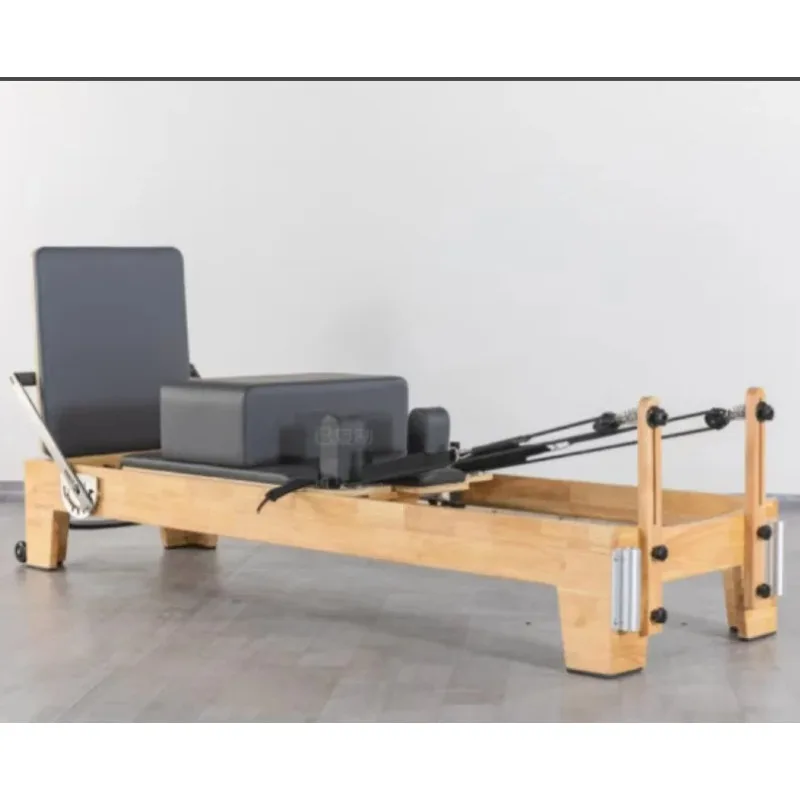 

Pilates Reformer Set Balanced Professional Yoga Fitness Wooden Pilates Machine Bed Chair Equipment For Home Training