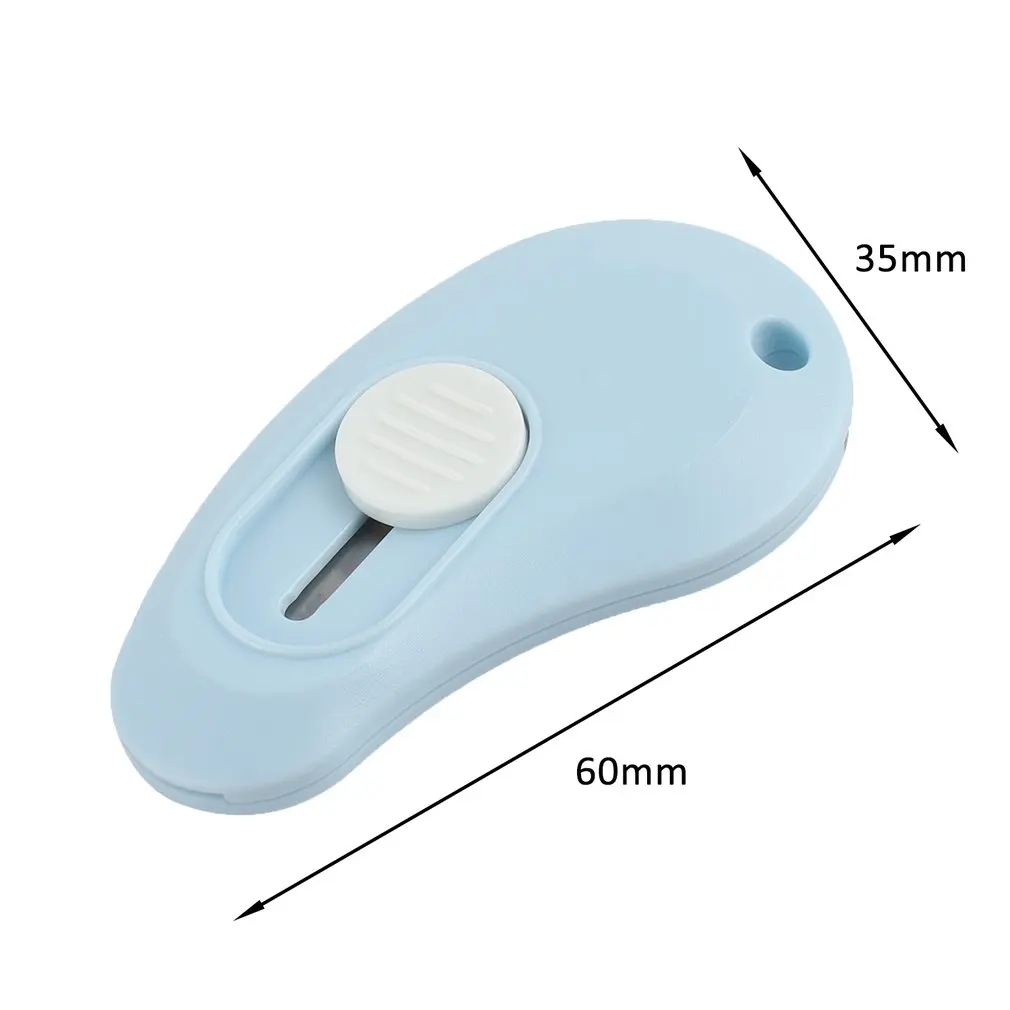 Cute Mini Small Pocket Sized Craft Wrapping Box Paper Envelope Cutter Utility Knife Letter Opener Student Art Supplies