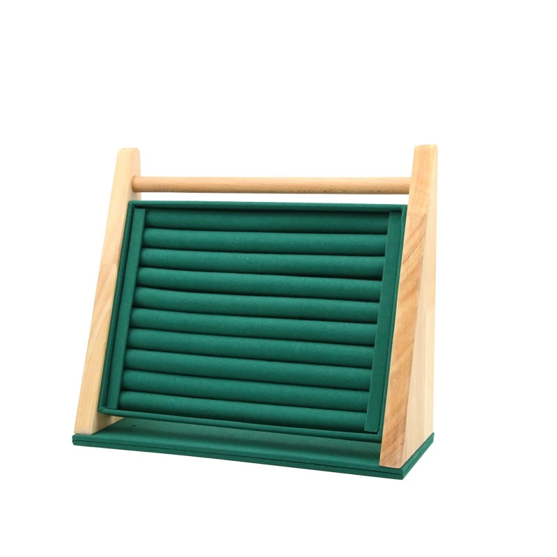 

Wooden Jewelry Display Stand Ring Holder Display Bracelet Rings Jewelry Display Stand Packaging Jewelry Tool