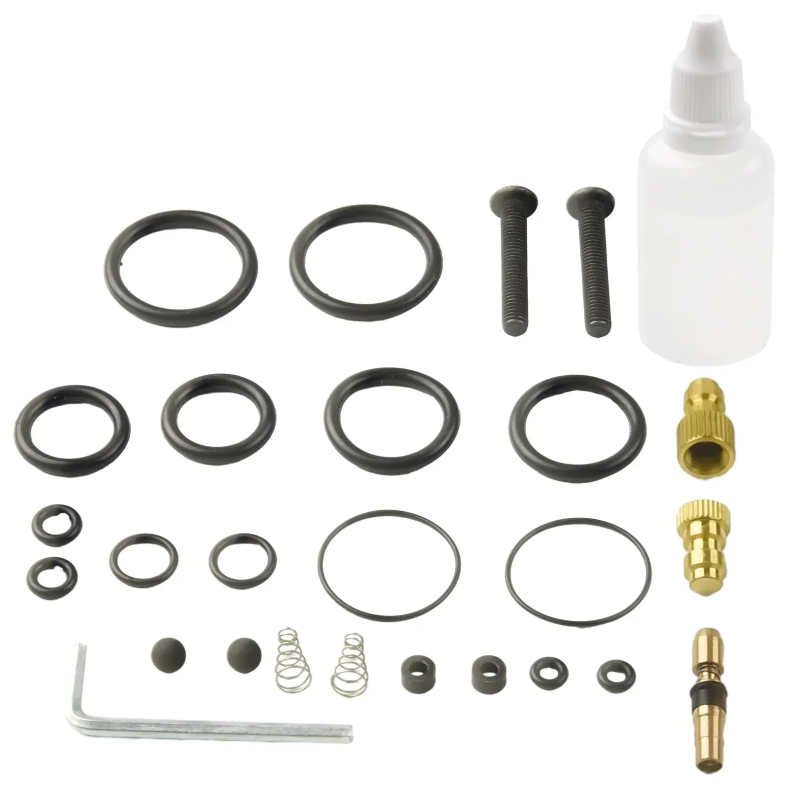 1Set Pcp Pomp Afdichting O-Ringen Hogedruk Luchtpomp Inflator Reparatie Set Kit 30mpa Praktisch Voor Handbediende Luchtpomp