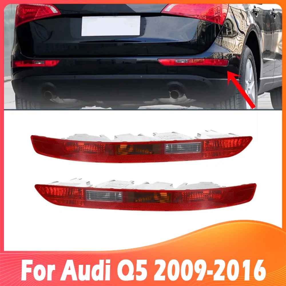 Auto Achterlicht Achterbumper Achterlicht Cover Geschikt Voor Audi Q5 2009 2010 2011 2012 2013 2014 2015 2016 Zonder Lampen
