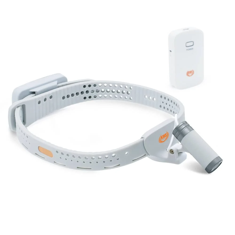 

Ultralight Dental Surgical Headlamp with Integrated Lighting And Electricity System Accurate Color Temperature Light Head Load