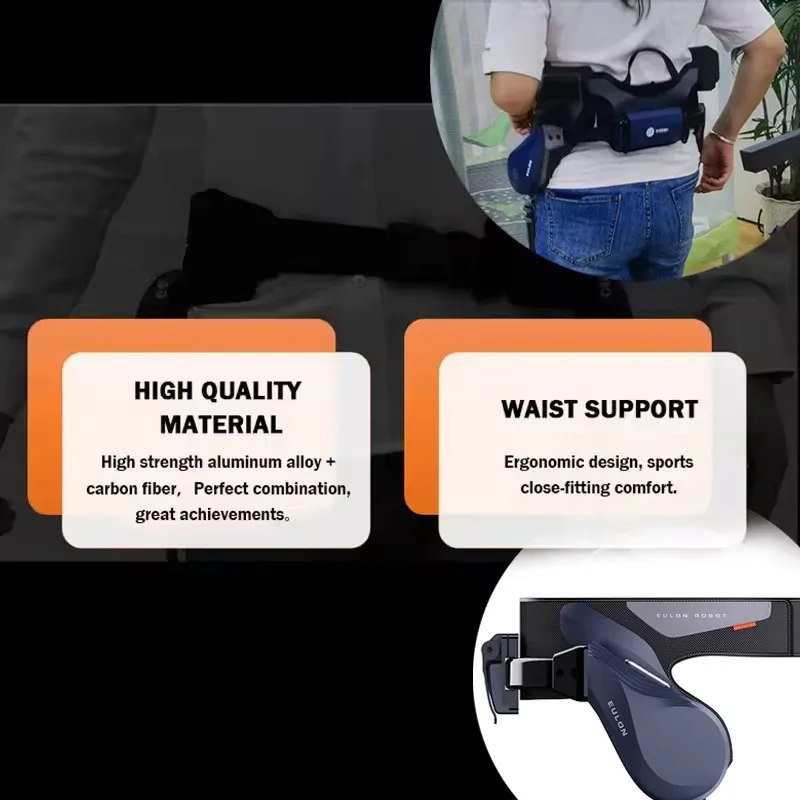 Robot d'exosquelette léger, aide à la marche, entraîneur de reballage auxiliaire, aide à l'entraînement, lève-jambes, aide à la marche