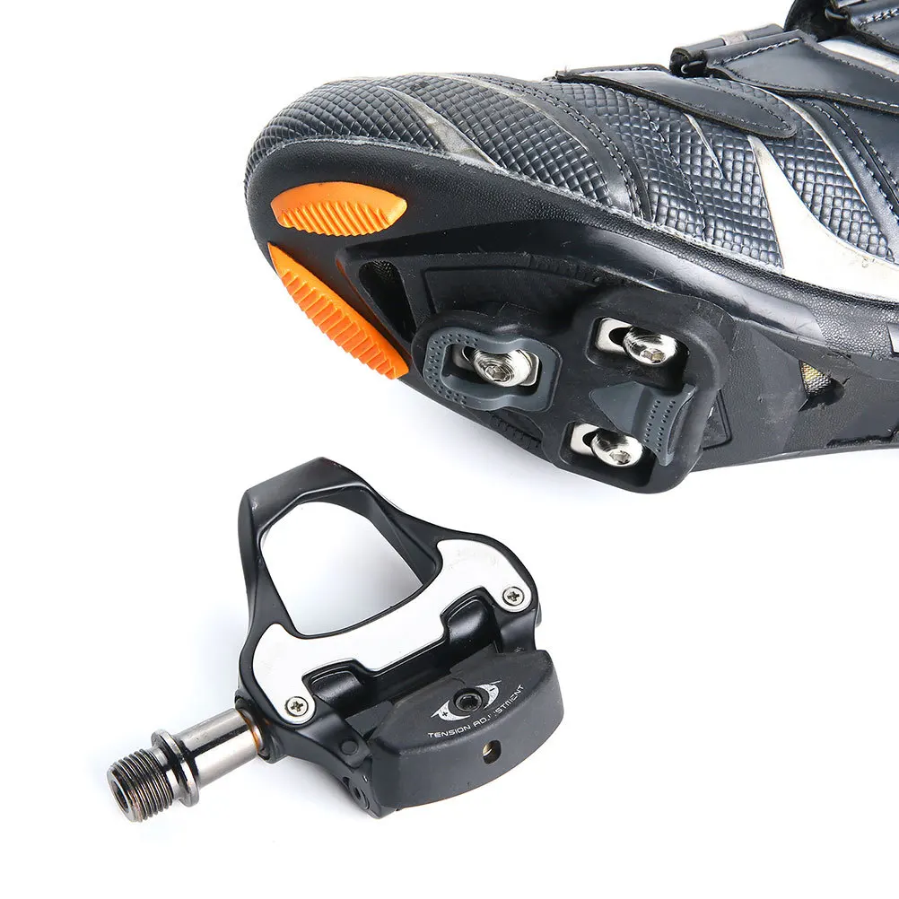 

Bicycle Cleats Nylon Metal Durable For Road Bike Shoes Quick Self-Locking Power Transfer Bike Treadle Pedal Cycle Vehicle